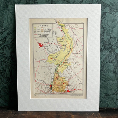 Kaarten Nederlandse provincies 1948