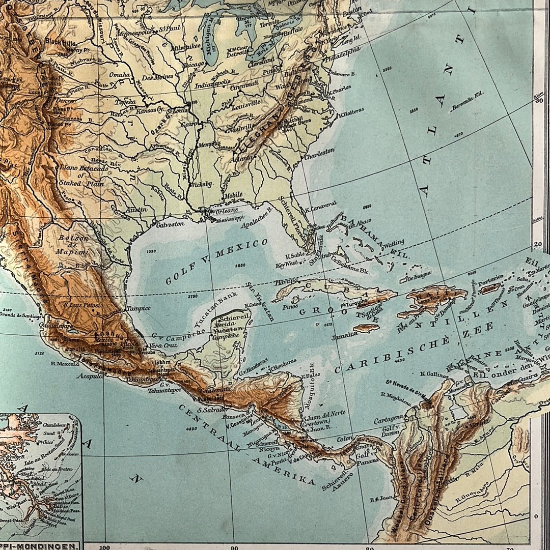 Nordamerika und Kohlefelder 1923