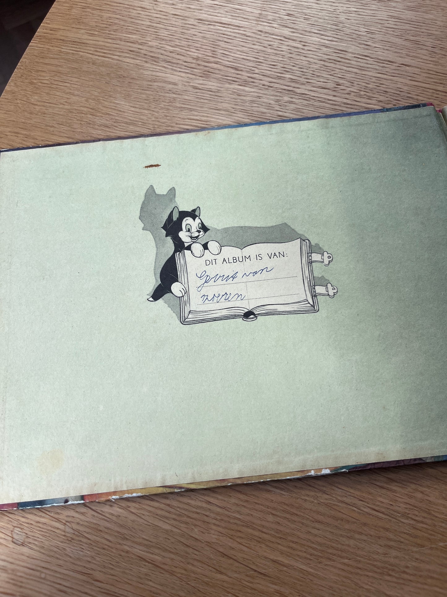 Plaatjesalbum Pinocchio 1952