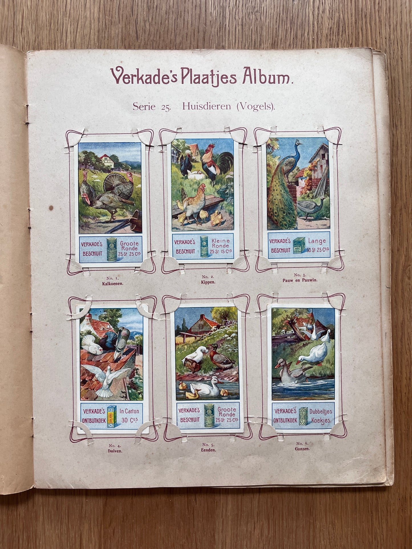Verkade Plaatjesalbum 2 serie 25-48 1904 compleet #5