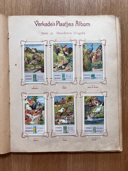 Verkade Plaatjesalbum 2 serie 25-48 1904 compleet #5