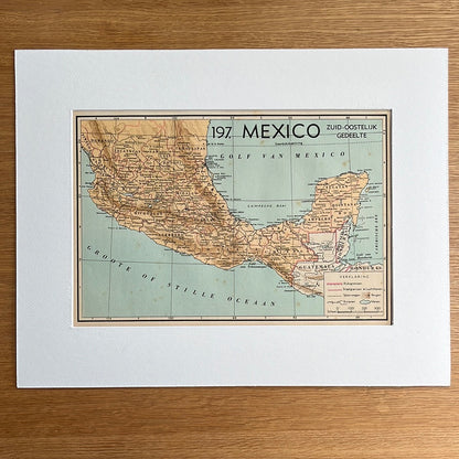 Mexico Zuid-Oostelijk deel 1939