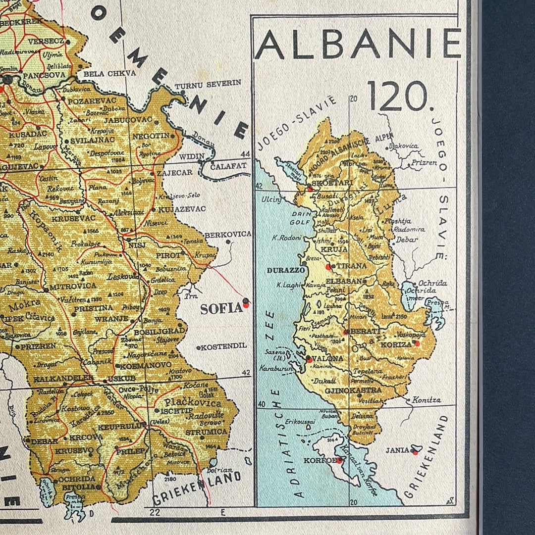 Joegoslavië en Albanië 1939