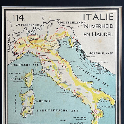 Italië Nijverheid en handel 1939