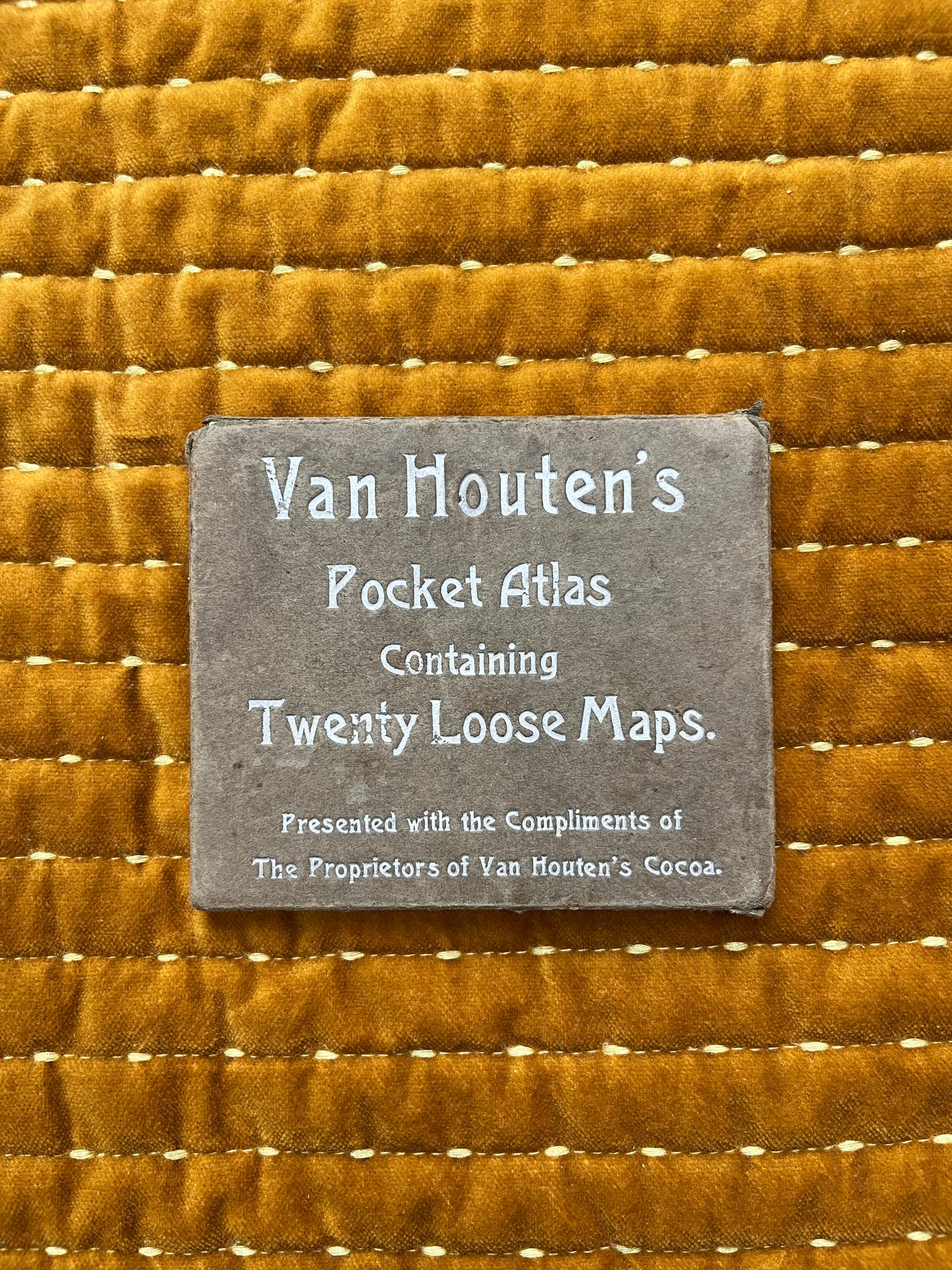 Van Houten's Cocoa Pocket Atlas