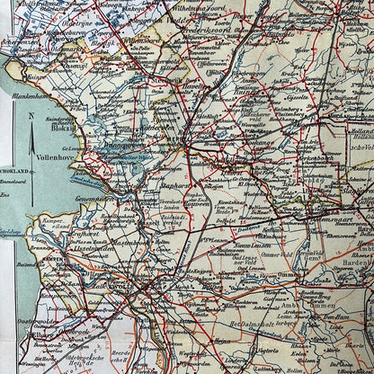 Drente and Overijssel 1924 (Schleswig's Atlas)
