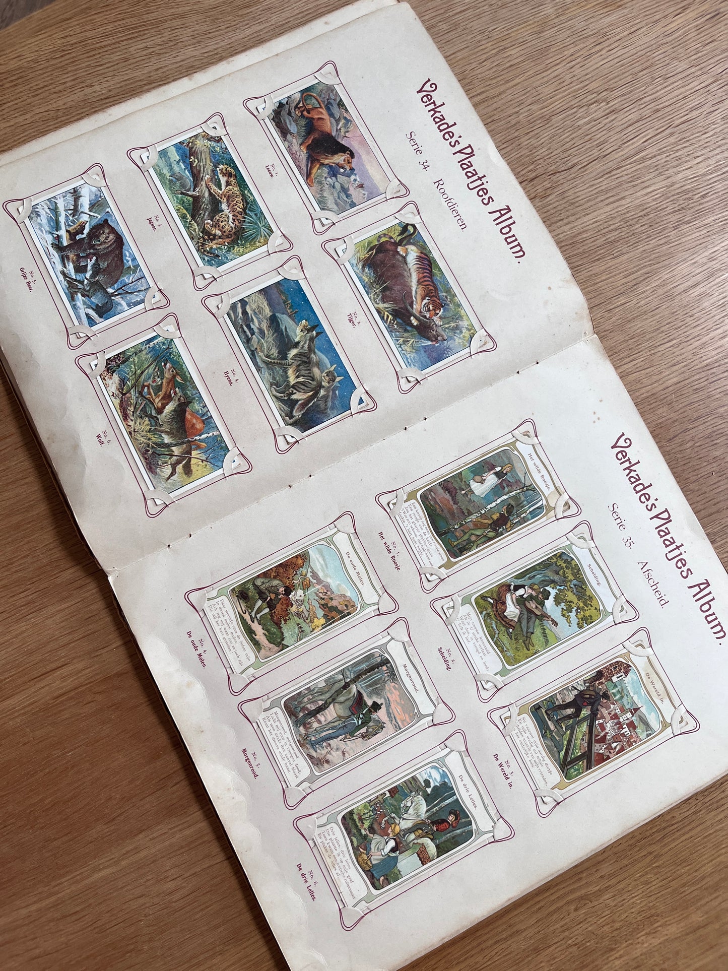 Verkade Plaatjesalbum 2 serie 25-48 1904 compleet #5