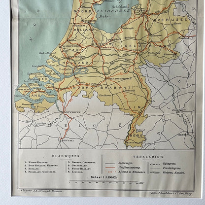 Nederland 1924 (Sleeswijk's Atlas)