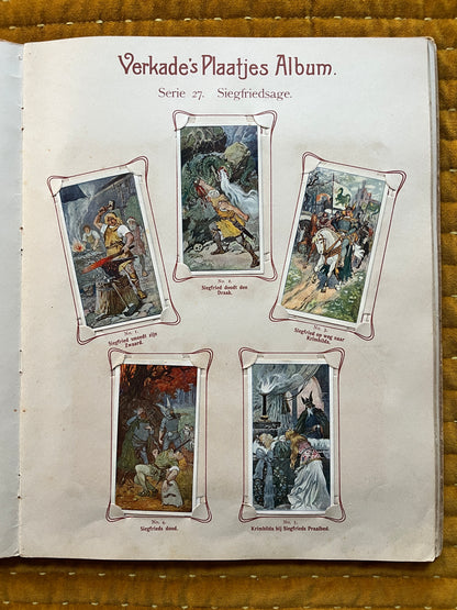 Verkade Picture Album 2 (1904) loose pictures Series 27 Siegfriedsage