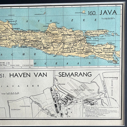 Java und Hafen von Semarang 1939