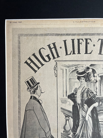 Franse reclame: High Life Tailor (L’illustration uit 1907)