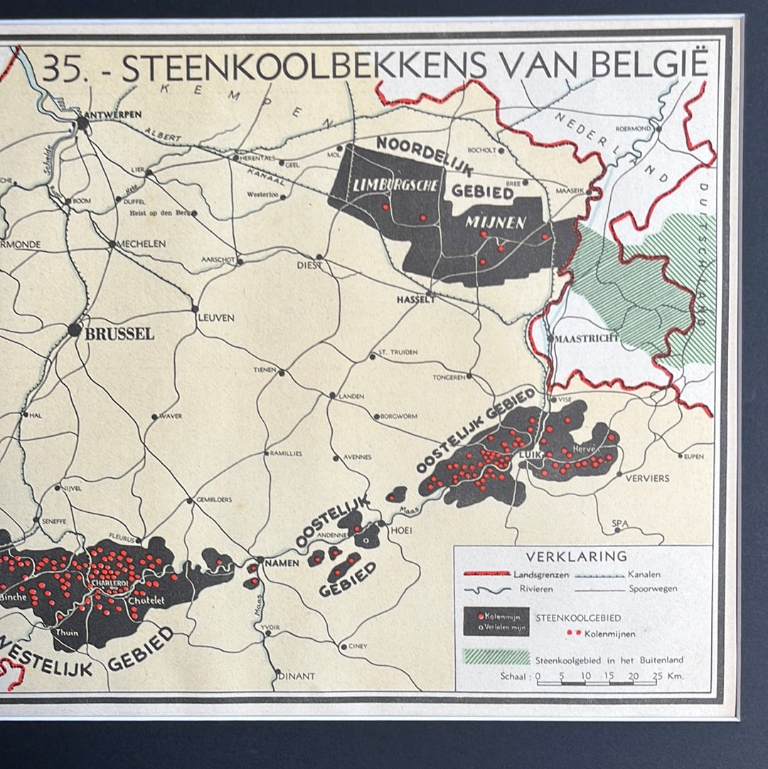 Steenkoolbekkens van België 1939
