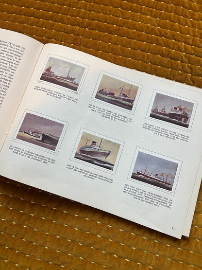 Het zeegat uit. Plaatjesalbum 1952