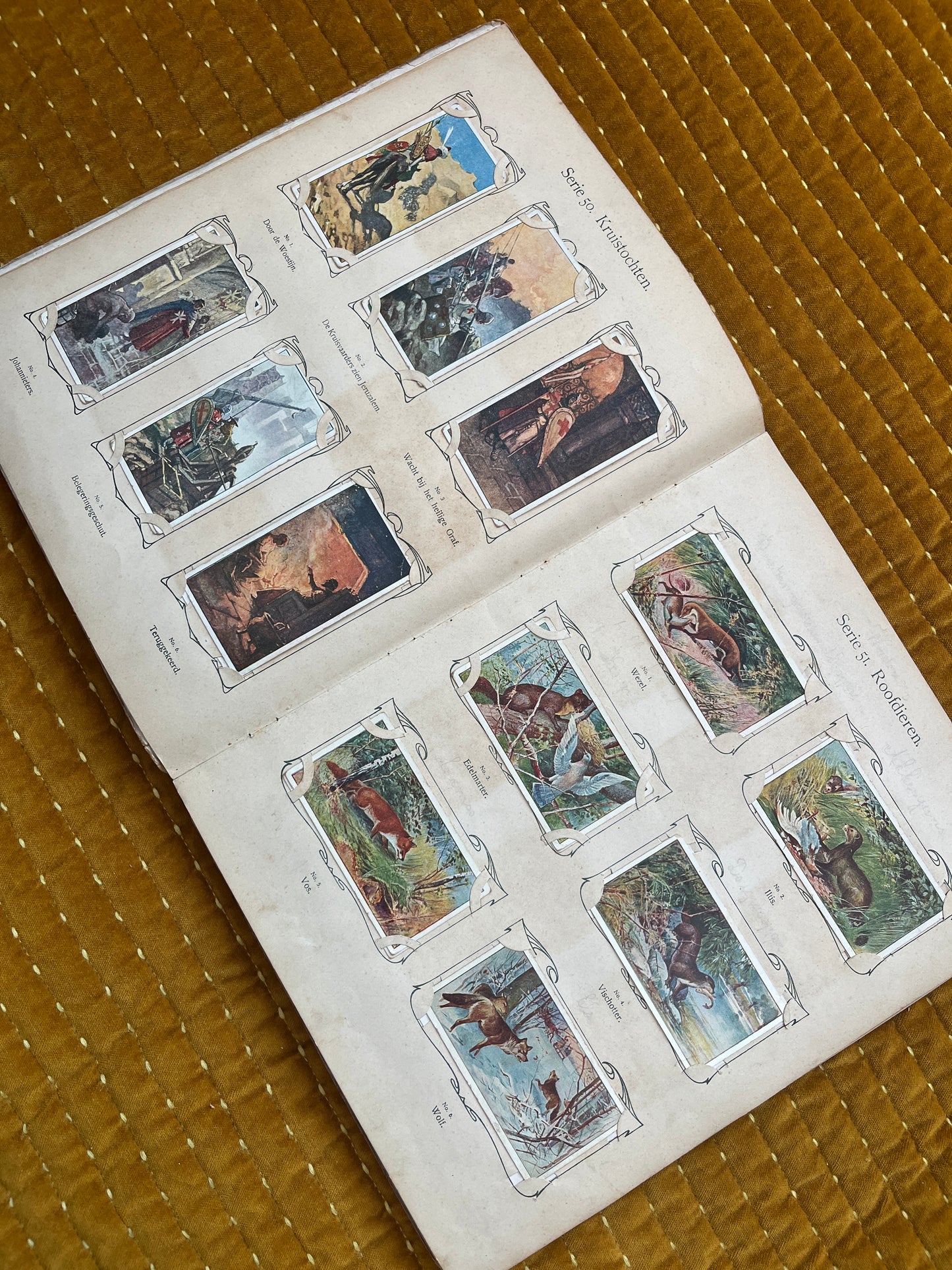 Verkade Bilderalbum 3, Serie 49-72, 1905, vollständig