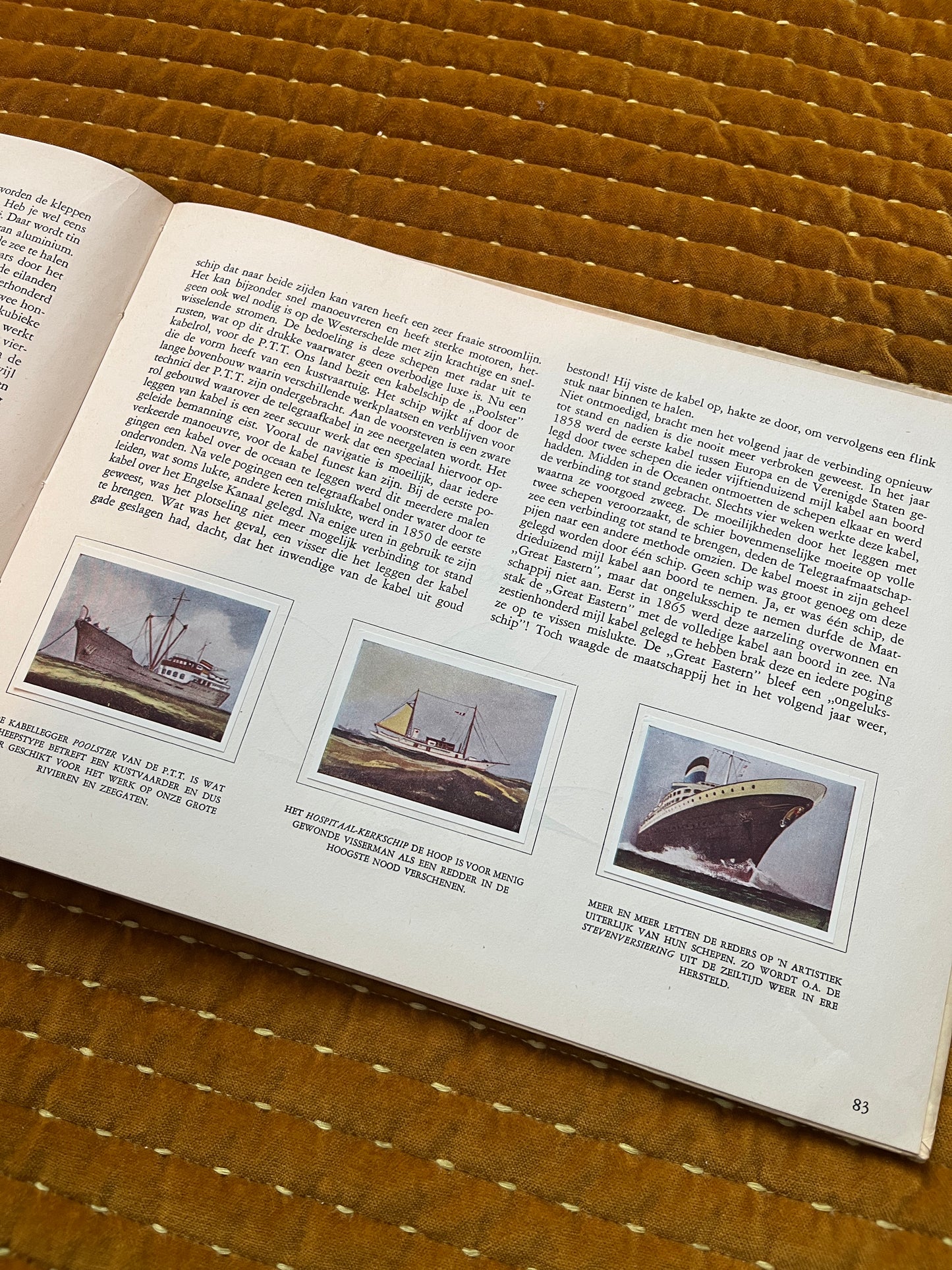 Het zeegat uit. Plaatjesalbum 1952