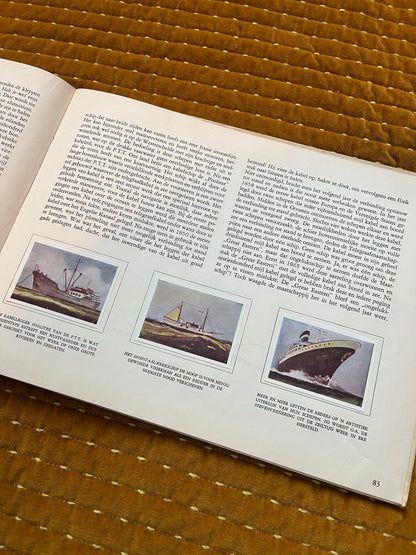 Het zeegat uit. Plaatjesalbum 1952