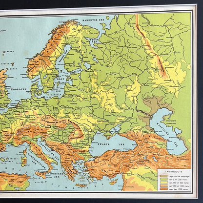 Location and condition of the soil in Europe 1939