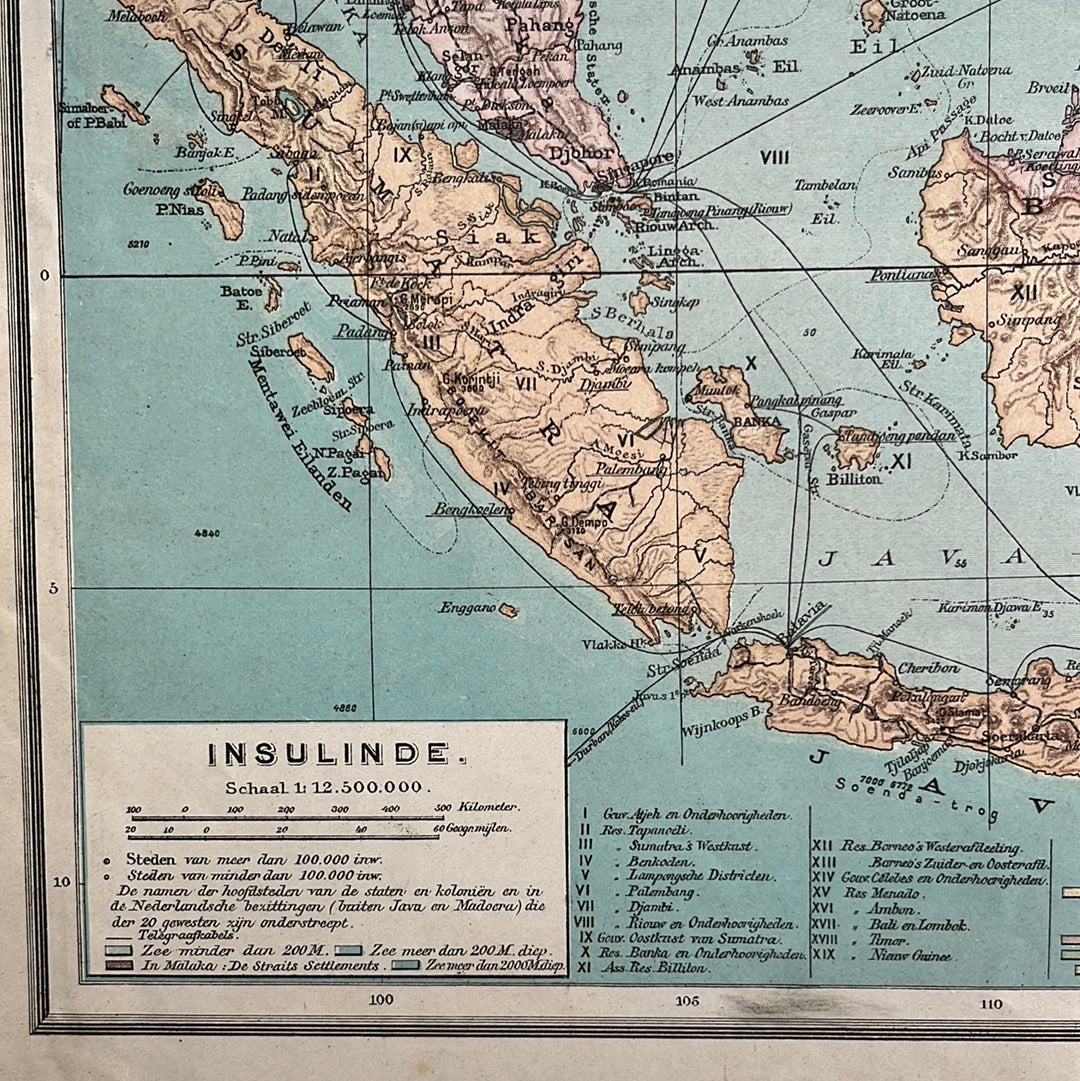 Insulinde and Moluccas 1923