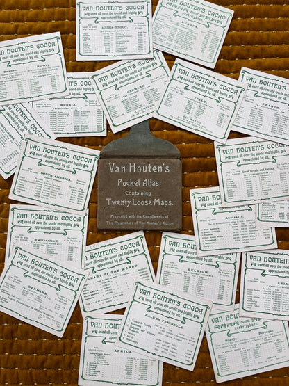 Van Houten's Cocoa Pocket Atlas