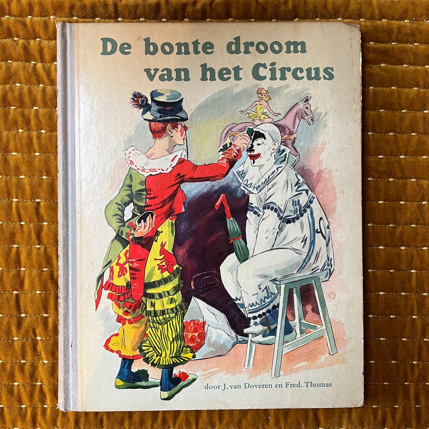 De bonte droom van het circus plaatjesalbum 1956