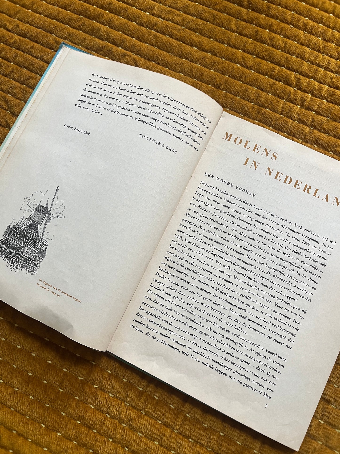 Mühlen und Kostüme in den Niederlanden, Fotoalbum 1949