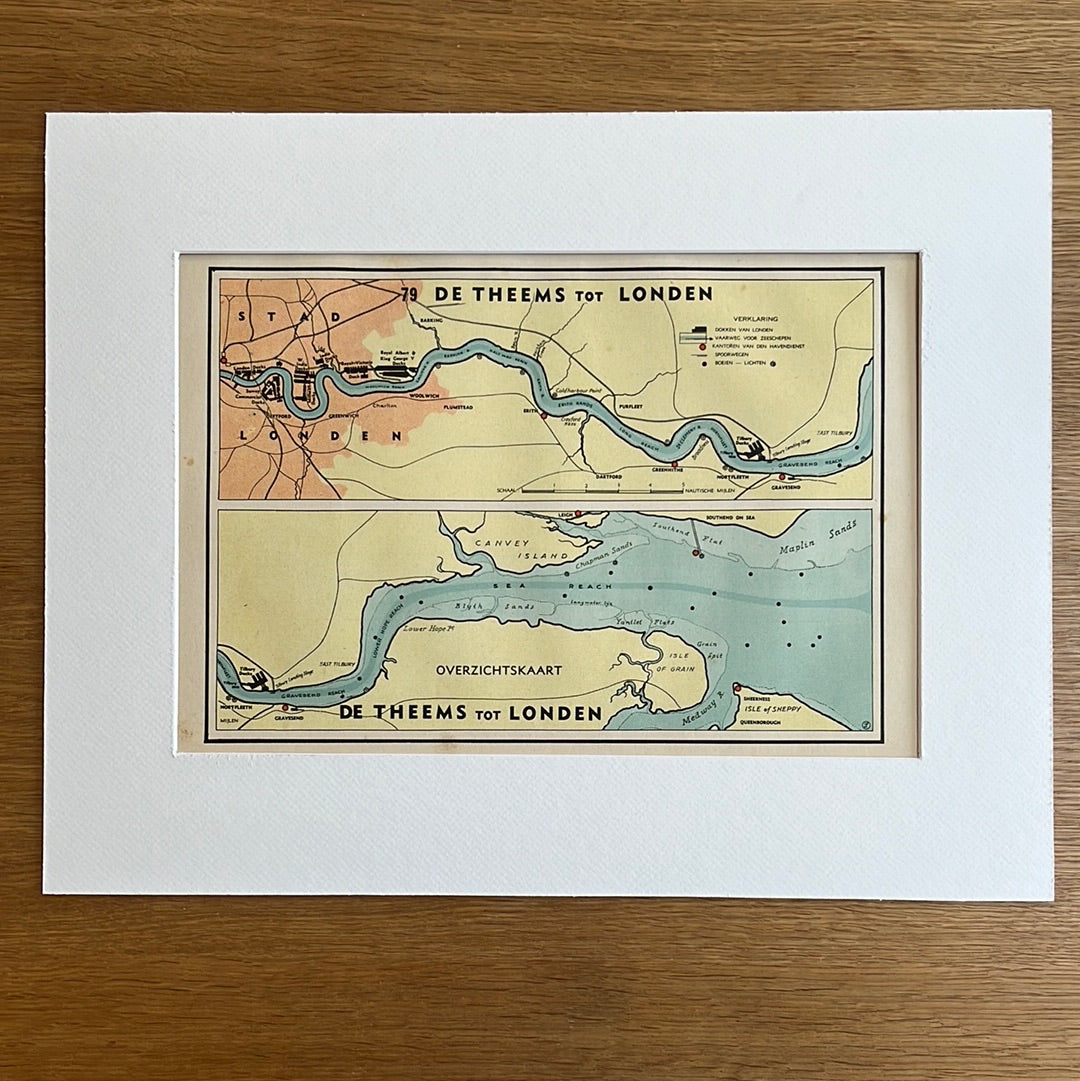 The Thames to London 1939