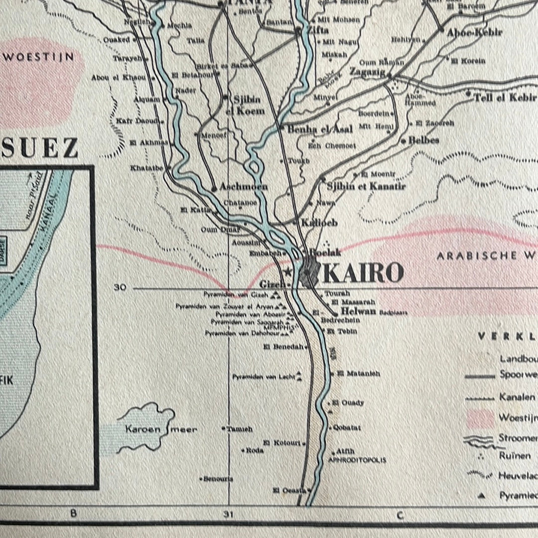 Das Nildelta 1939
