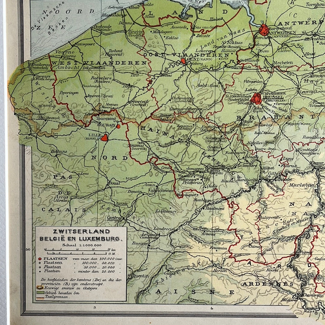 Schweiz, Belgien und Luxemburg 1932