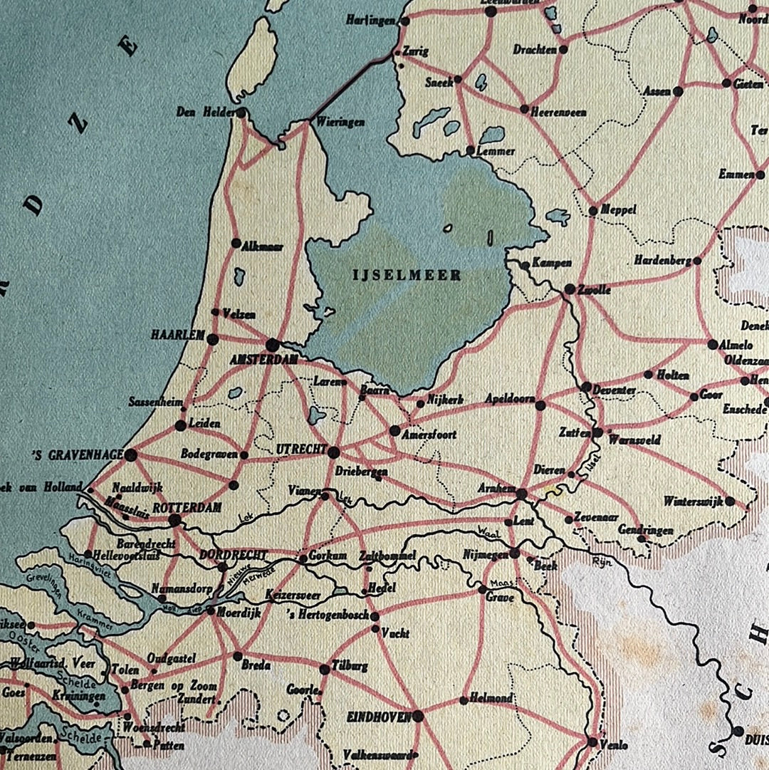 Netherlands national highways 1939