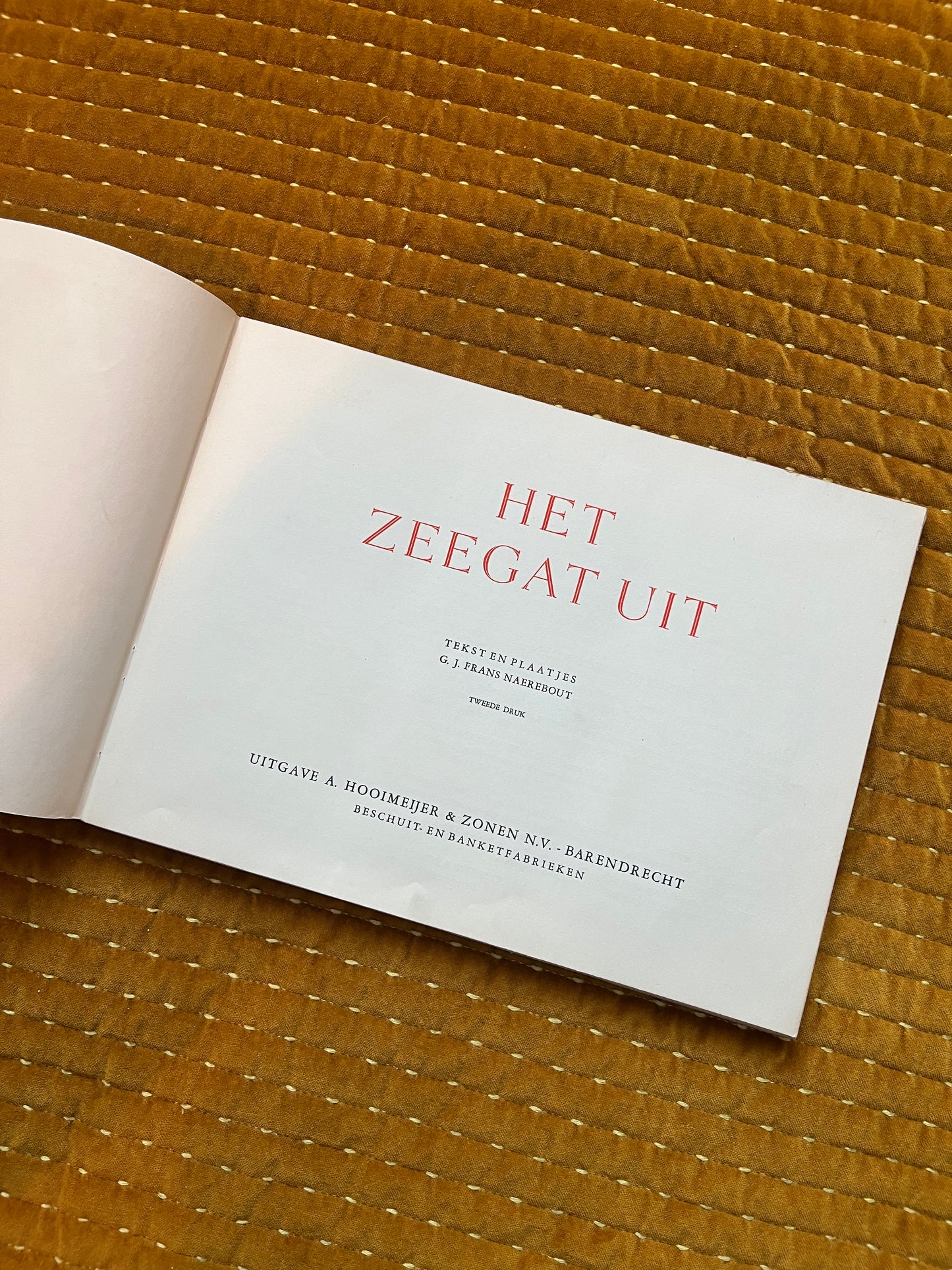 Het zeegat uit. Plaatjesalbum 1952