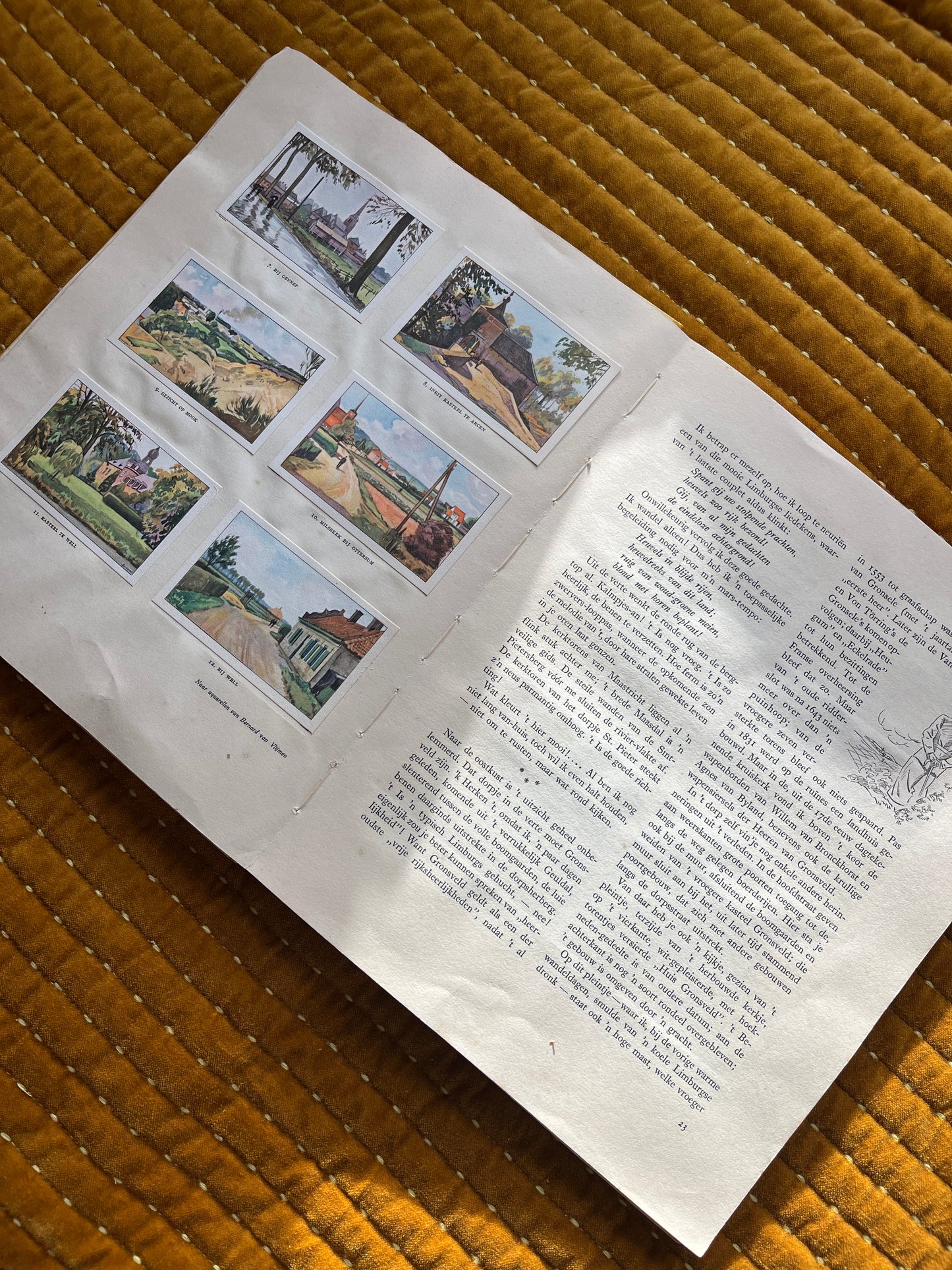 Zwerftochten door ons land Limburg Plaatjesalbum 1936