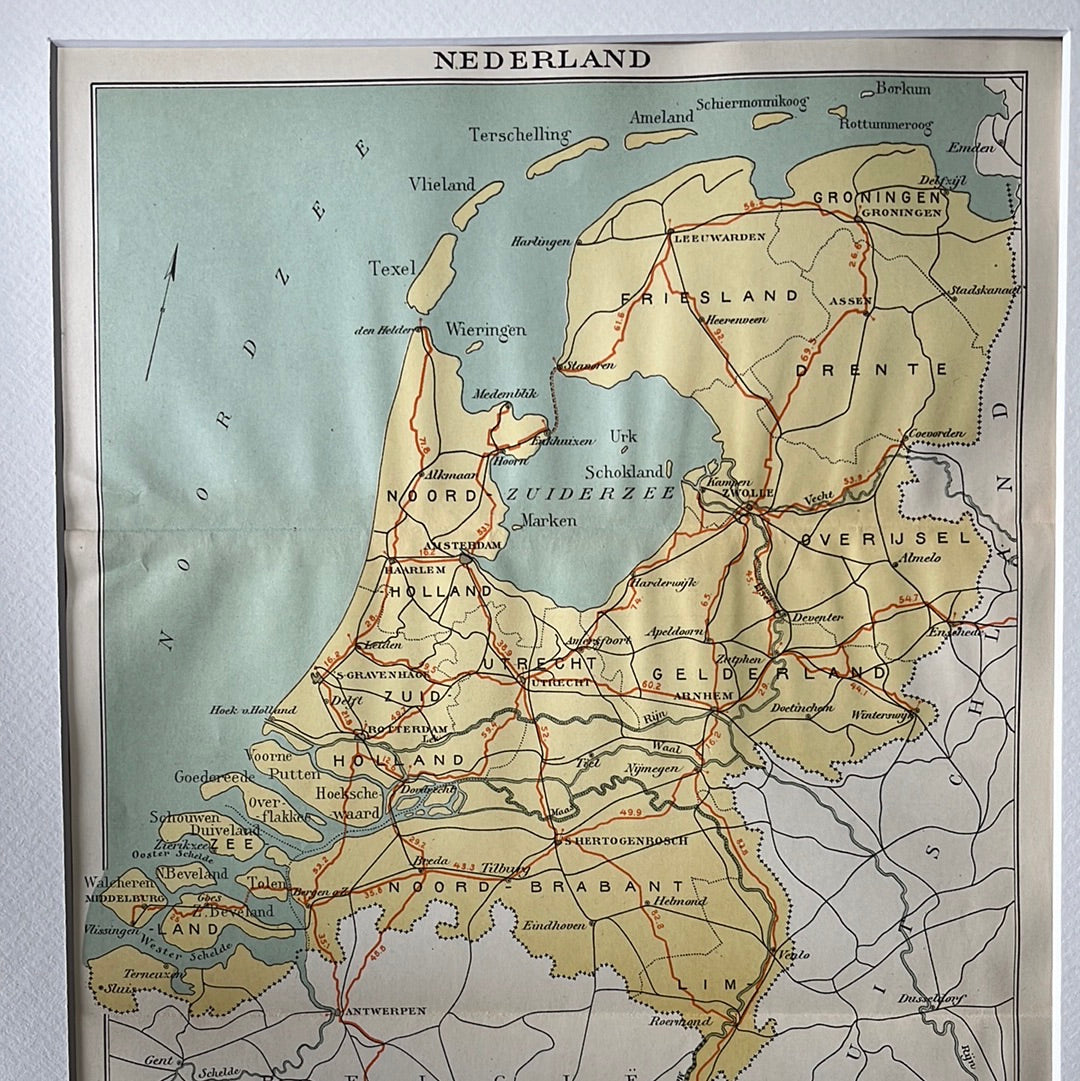 Nederland 1924 (Sleeswijk's Atlas)