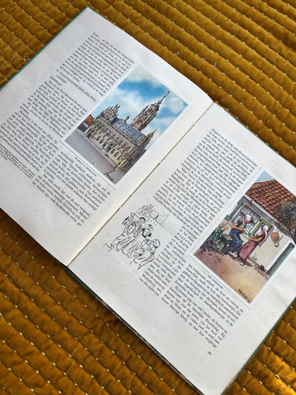 Zwerftochten door ons land Noord-Brabant en Zeeland Plaatjesalbum 1938