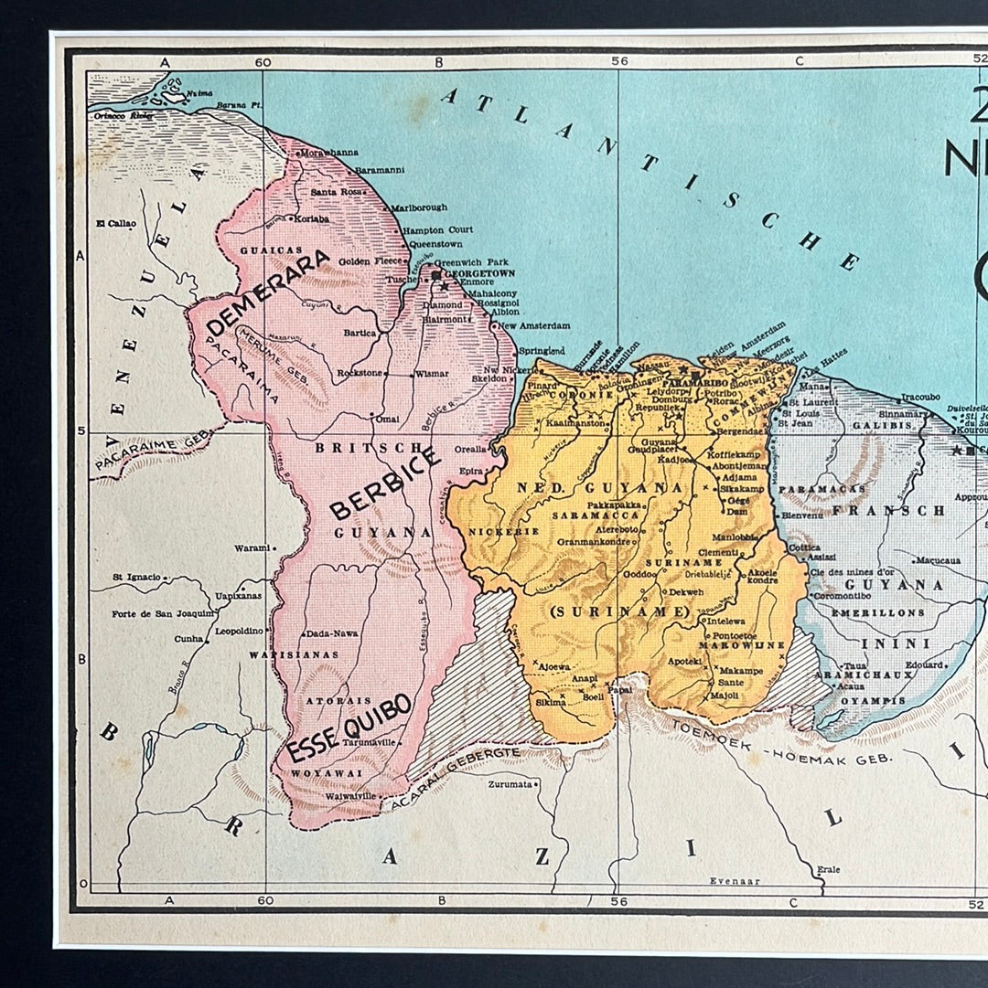 Britisch-Niederländisch-Französisch-Guayana 1939