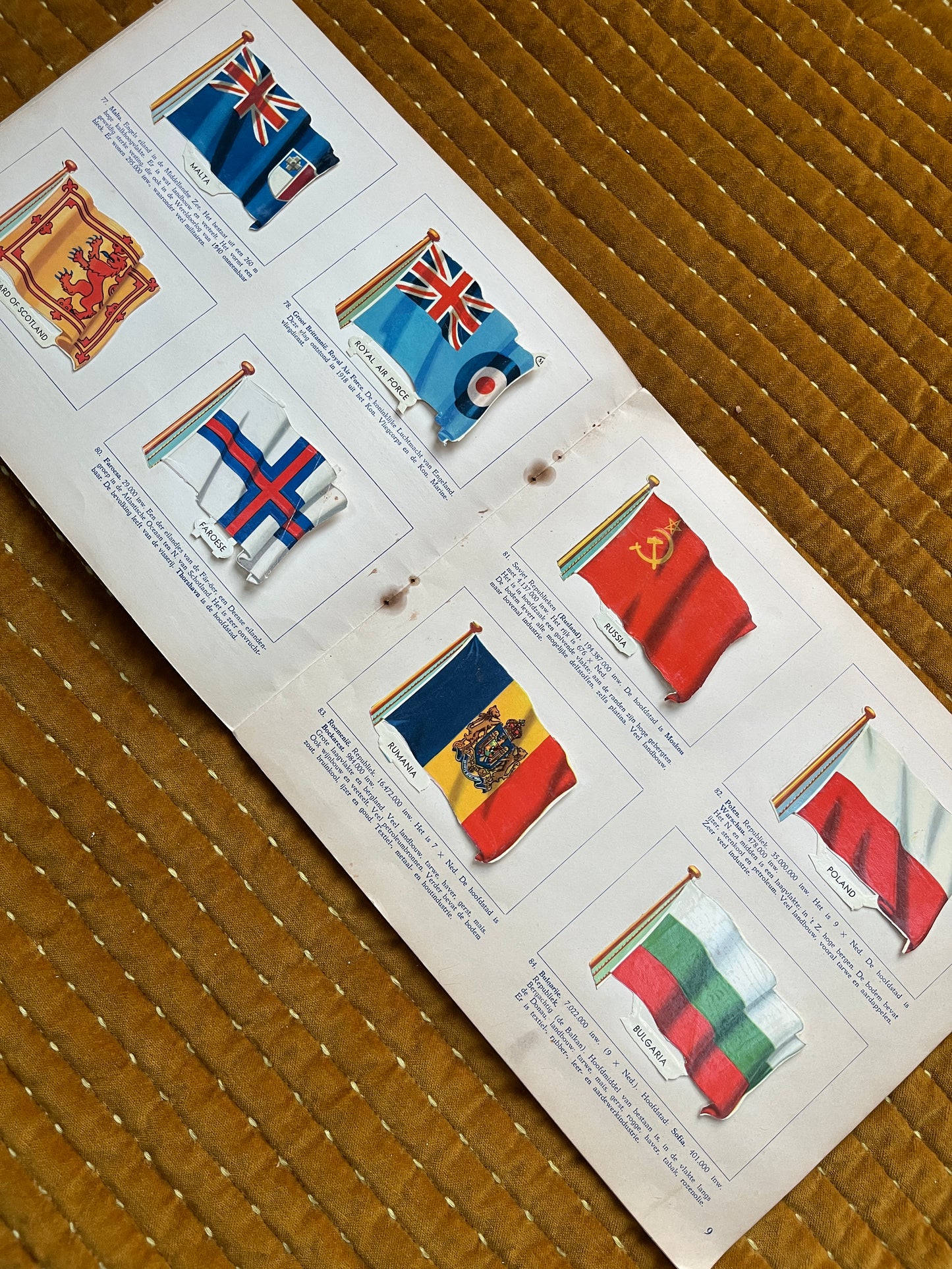 Vlaggenalbum van de gehele wereld Deel 2 1950