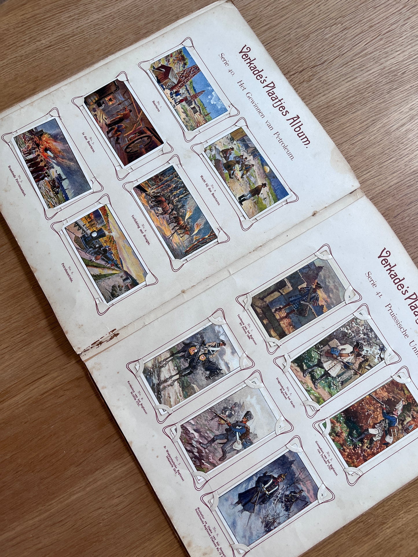 Verkade Plaatjesalbum 2 serie 25-48 1904 compleet #6