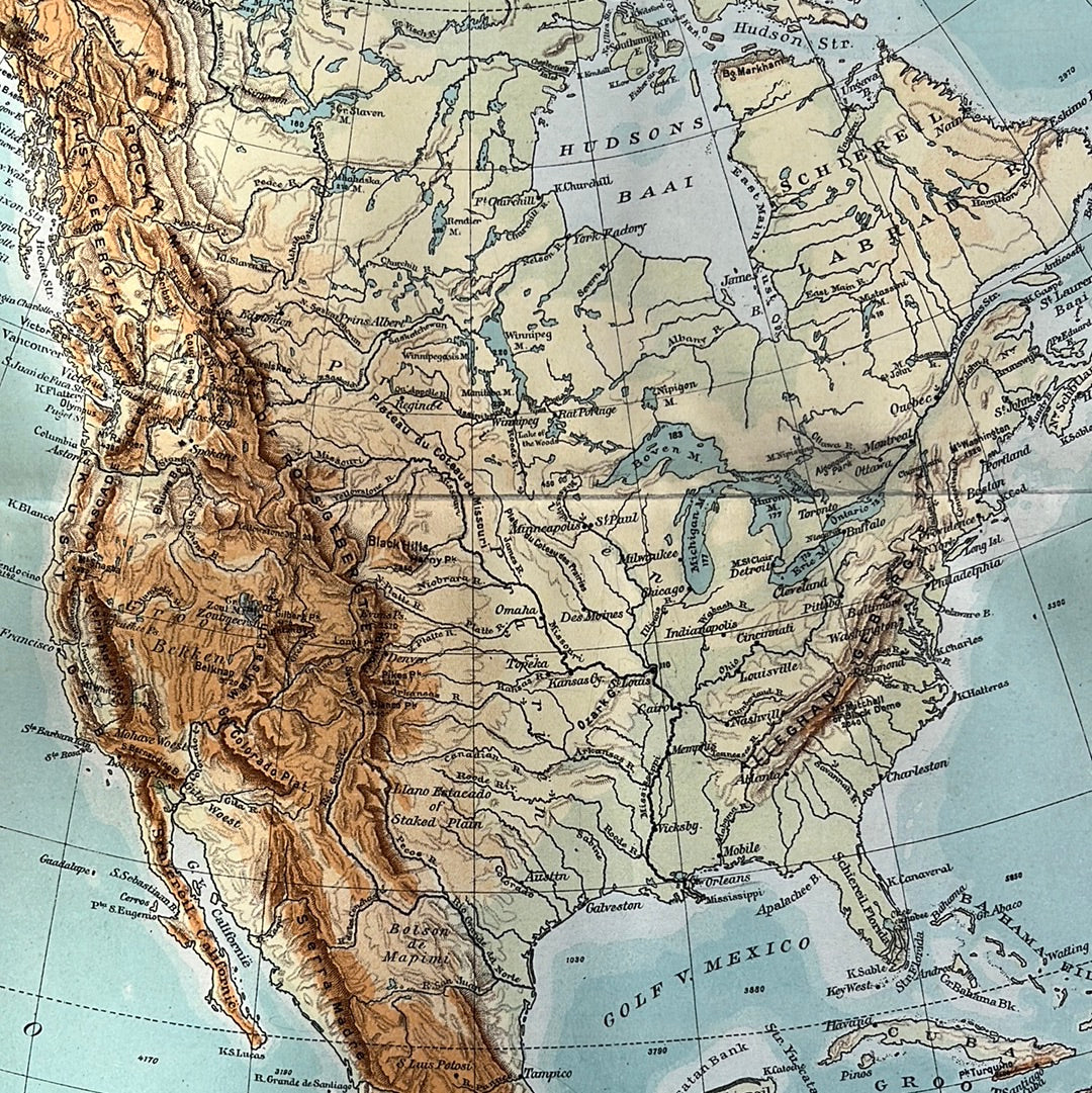 Nordamerika und Kohlefelder 1923
