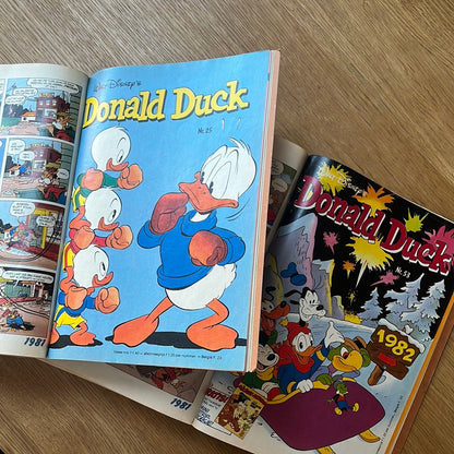 Donald Duck jaargang 1981 gebundeld