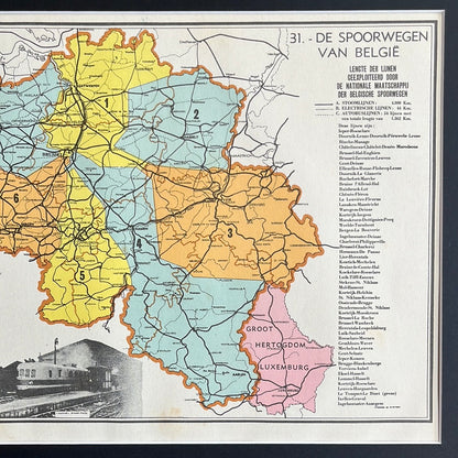 Die Eisenbahnen Belgiens 1939