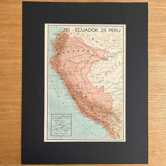 Ecuador and Peru 1939