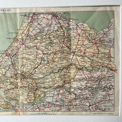 Südholland und Utrecht 1924 (Schleswigs Atlas)