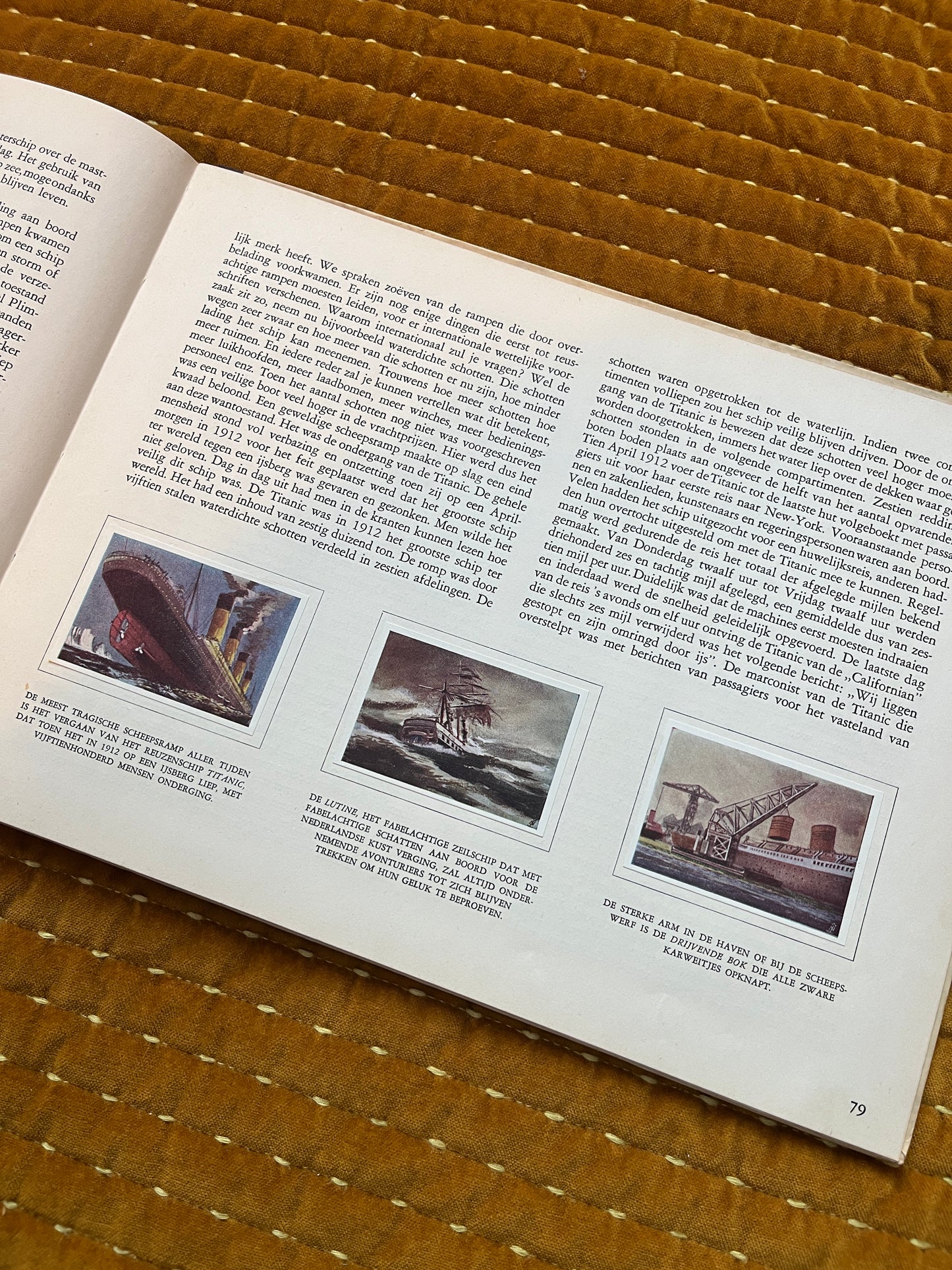 Het zeegat uit. Plaatjesalbum 1952