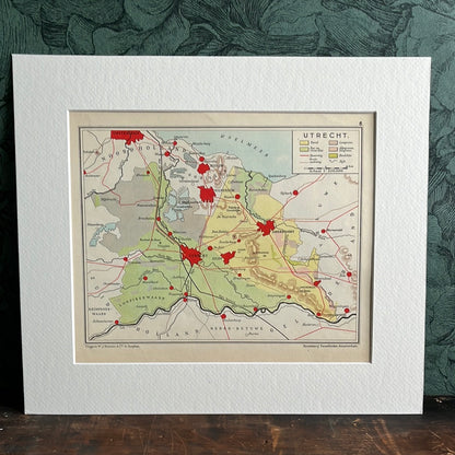 Kaarten Nederlandse provincies 1948