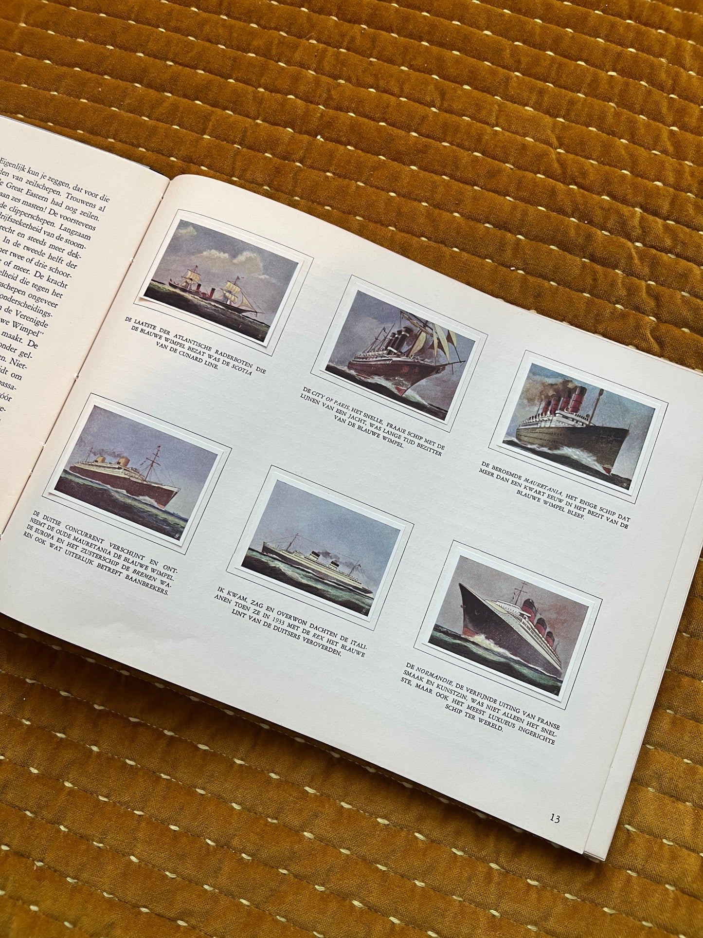 Het zeegat uit. Plaatjesalbum 1952