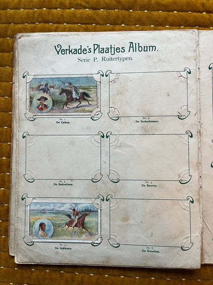 Verkade Bilderalbum 1 (1903) Lose Bilder Serie P Pferdetypen