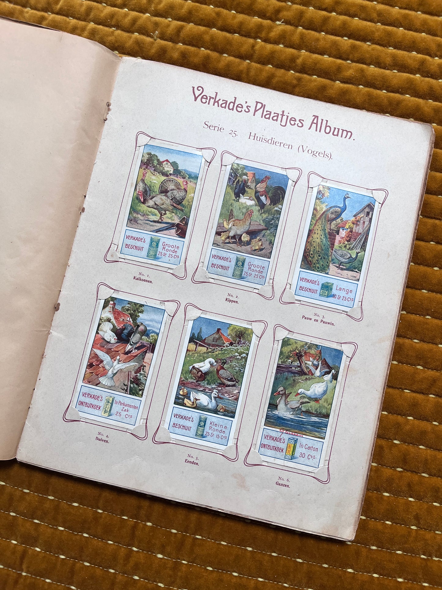 Verkade Plaatjesalbum 2 serie 25-48 1904 compleet nr 4