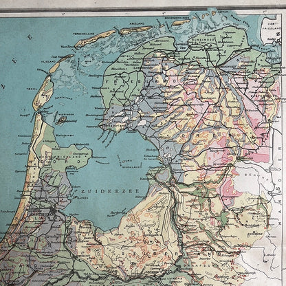 Nederland grondsoorten 1923