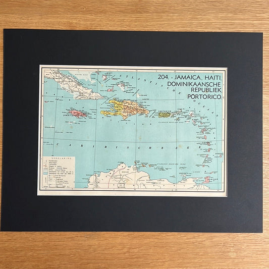 Jamaica, Haiti, Dominican Republic and Puertorico 1939