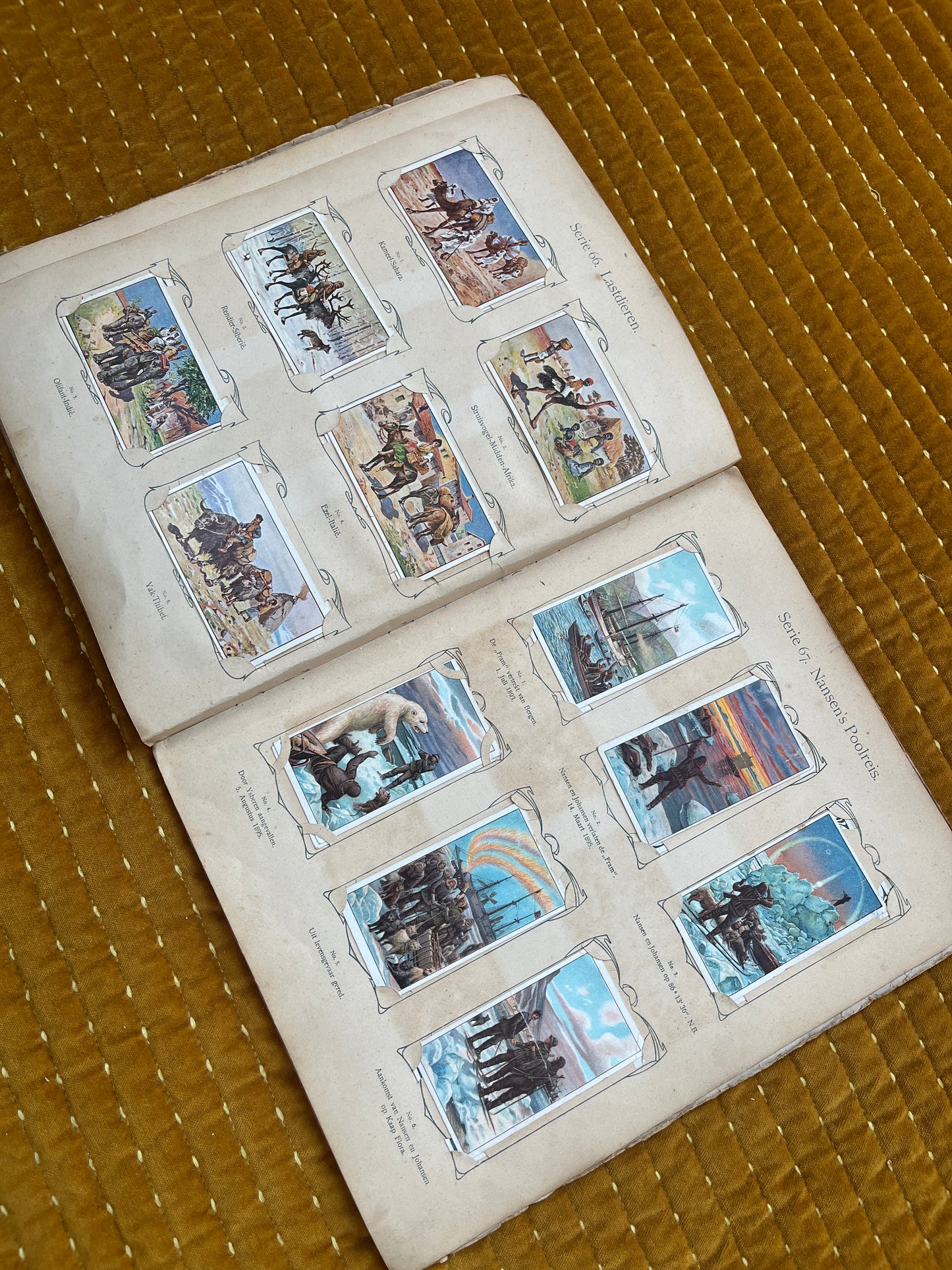 Verkade Bilderalbum 3, Serie 49-72, 1905, vollständig