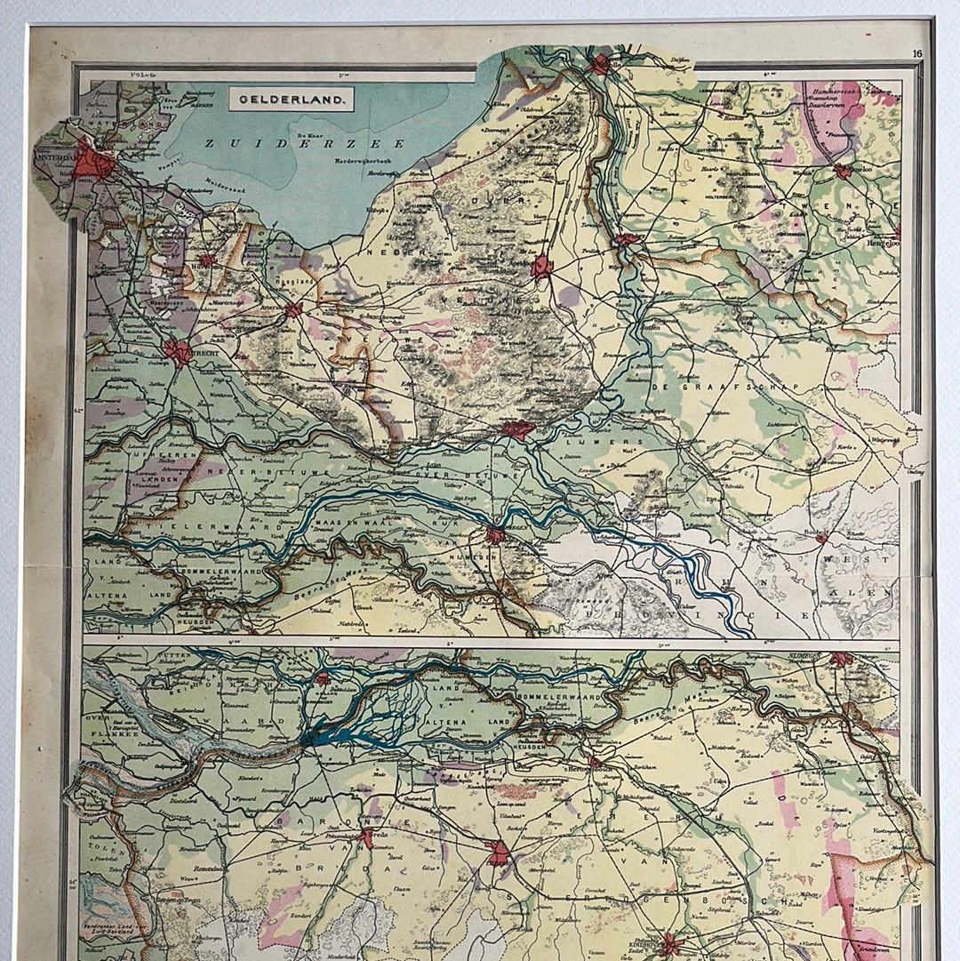 Gelderland en Noord-Brabant 1932